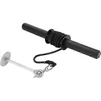 Forearm Exerciser with Foam Handles, Wrist Roller Hand Grip Training Exerciser, Workout Strength Trainer Forearm Blaster for Home Gym Fitness Workout