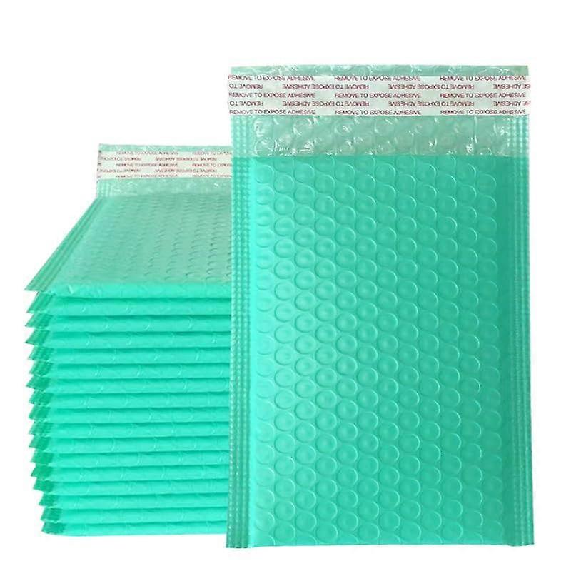 50 Pieces Bubble Mailers, Padded Envelopes, Poly Mailers, 13*15Cm Blue