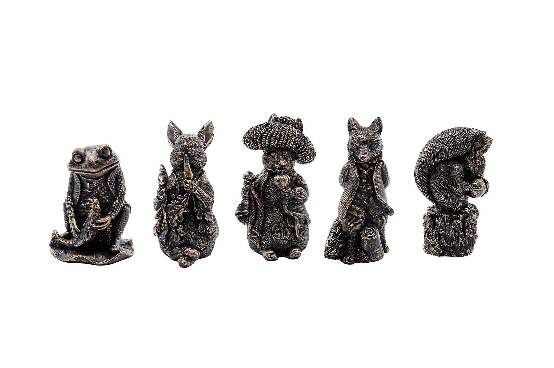Cane Companions Beatrix Potter Mr Tod – Ornamento Da Giardino, Topper Per Pali E Canne, Resistente Al Gelo E Ai Raggi UV, Dipinto A Mano, In Confezione Regalo