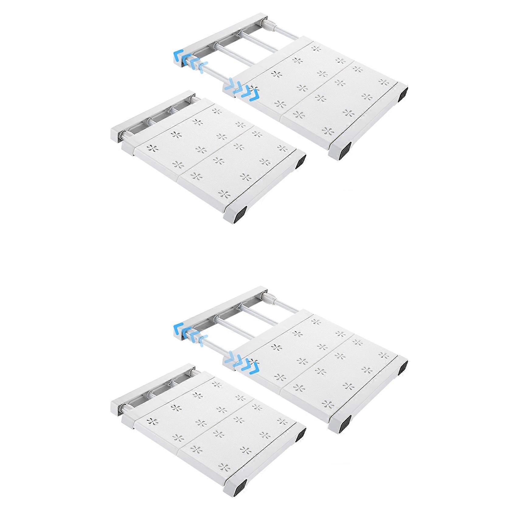 2 Pcs School Locker Shelf Organizer - Adjustable Locker Divider Mate