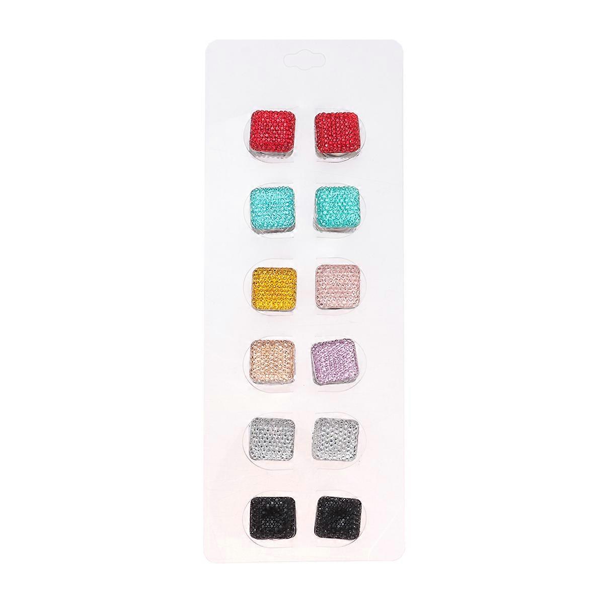Clothing Brooch Pin Multi Function Magnetic Snaps Buttons Shirt Magnets Clips Everyday Use 12Pack