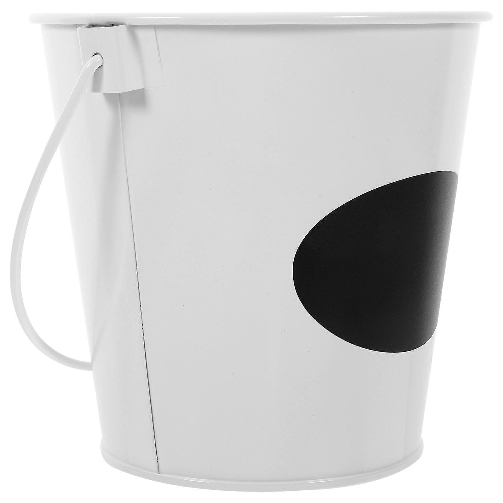 Desktop Trash Bin Rectangular Trash Container Space Saving Design For Desktop Use 1Set