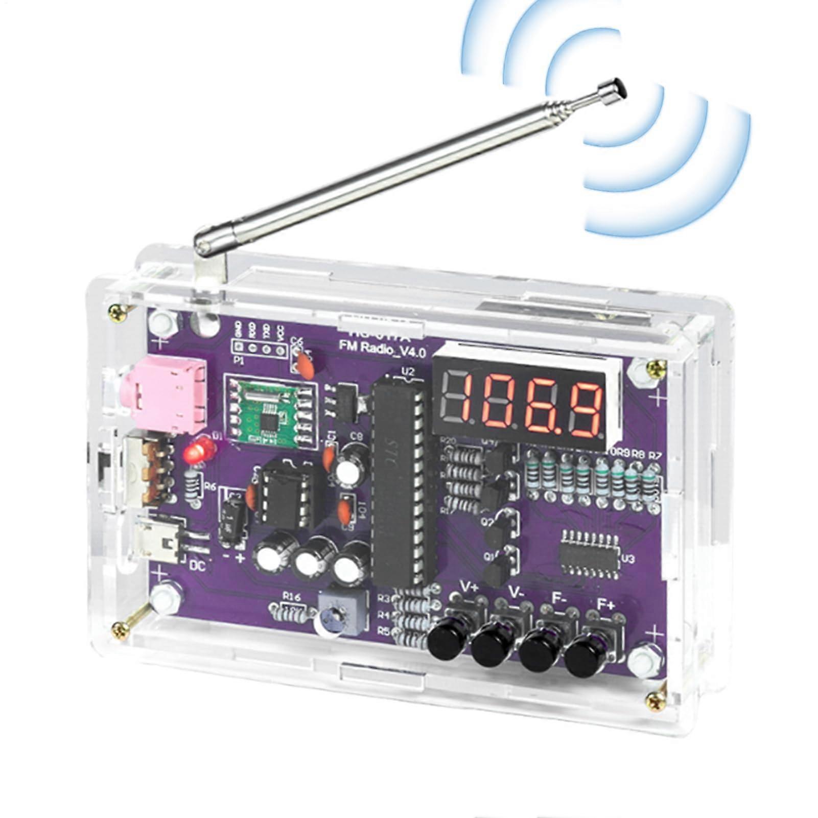 FM Radio Electronic Learning Set Educational Activities for School Students