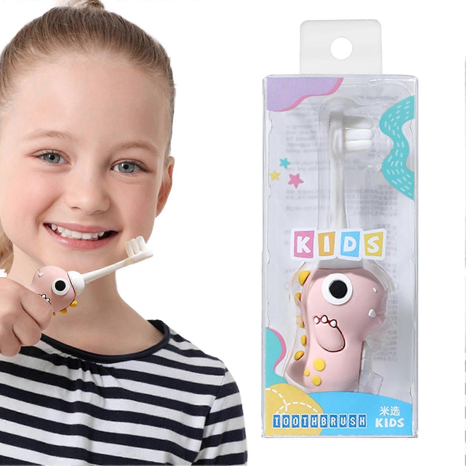 Toothbrush, soft bristles, child size, dinosaur theme, 1 pc