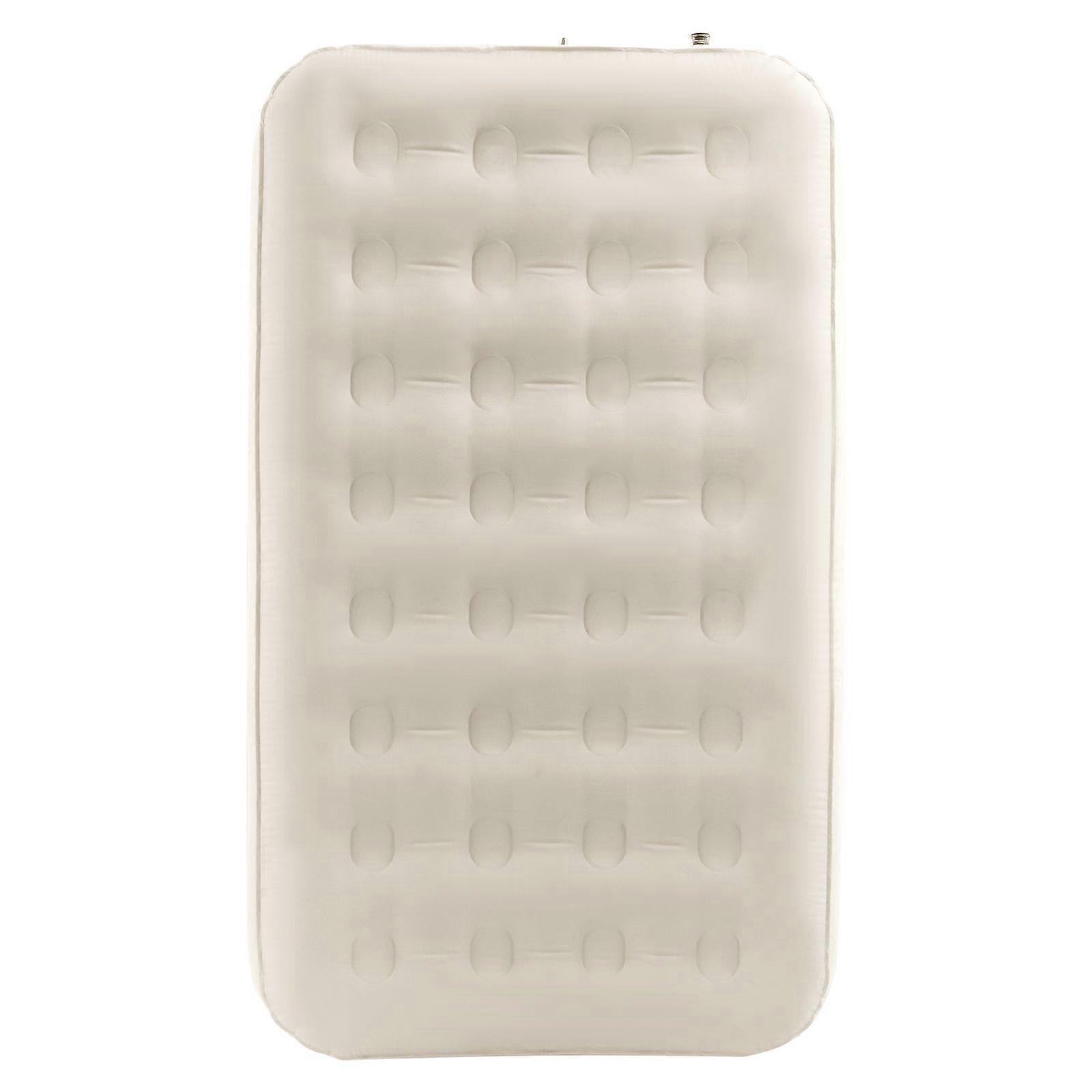 Air Mattress with Frame, Inflatable 1 Person Camping Cot with Built-in Pump, Portable Folding Air Beds Supports 300 lbs