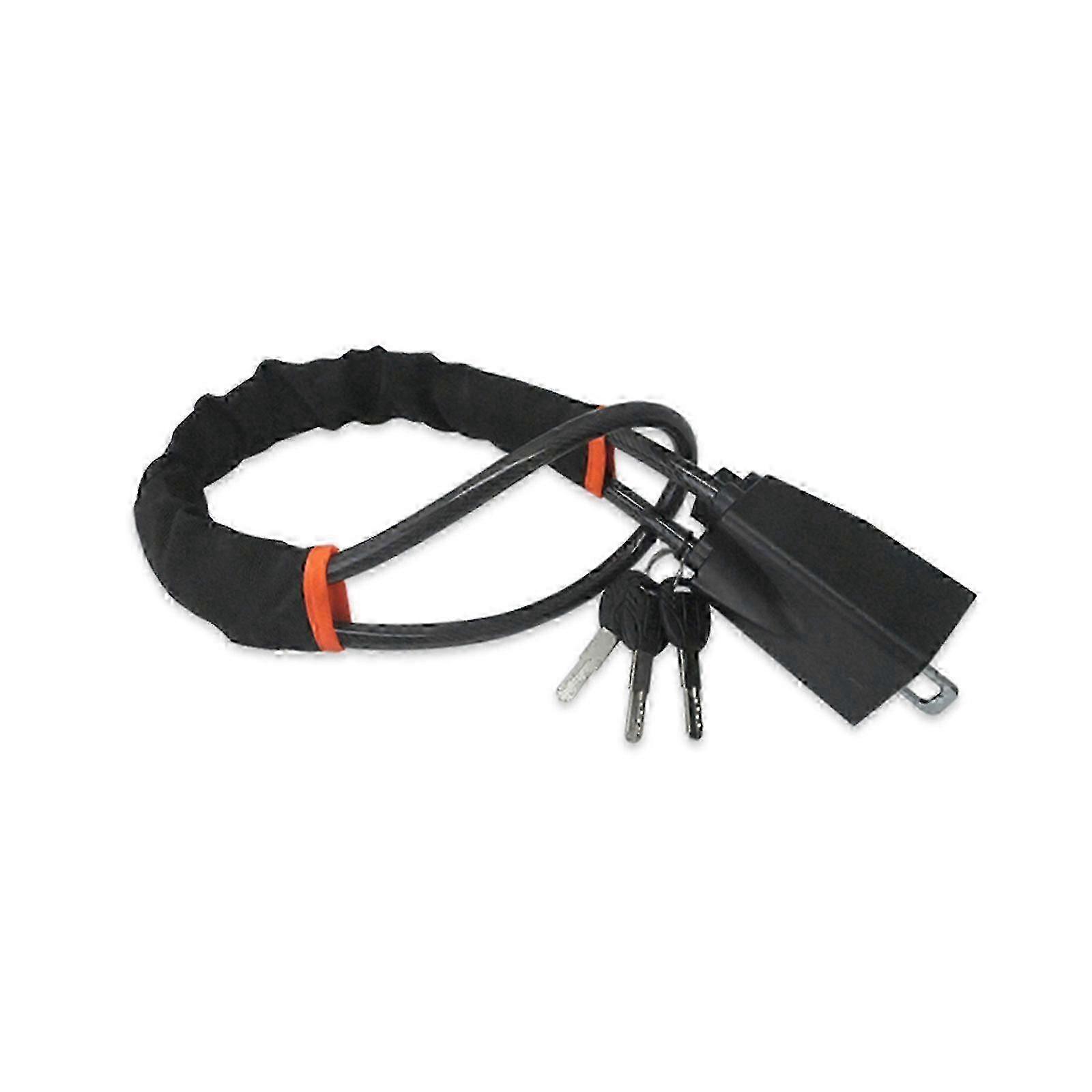 Universal Steering Wheel Lock, Anti-Theft Device with Key, Car Lock Tool, Lock Strap