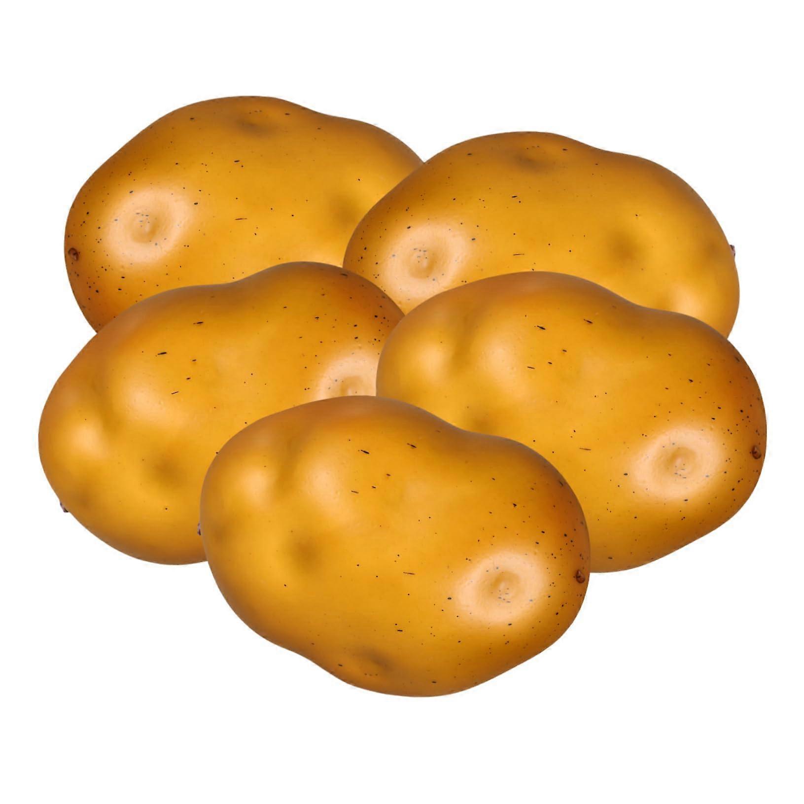 Valentine's Day Potato Decorations Foam Light Brown
