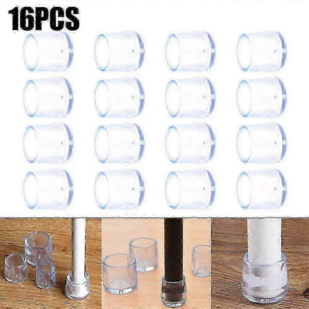 Silicone Pad Covers for Table and Chair Legs - Floor Protector Set