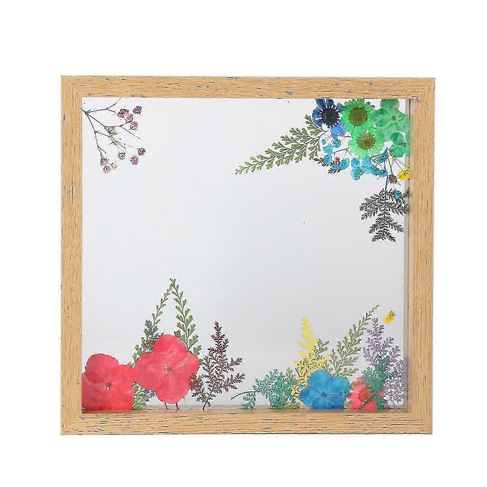 Double Glass Side Floating Photo Frame For Table Top Wall Hanging, Displays Photo-Yvan