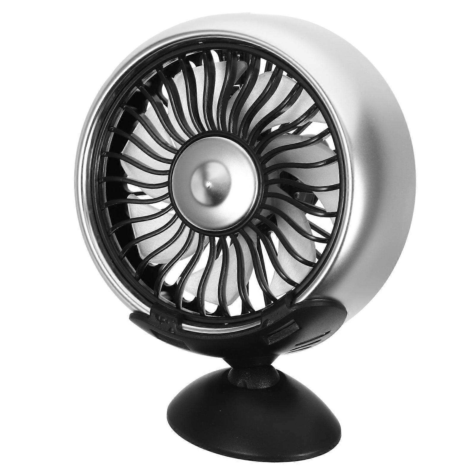 Compact Portable Car Fan with USB Charging for Vehicle Air Vents – Easy Installation, Universal Fit for Cars and RVs, Summer Cooling Solution