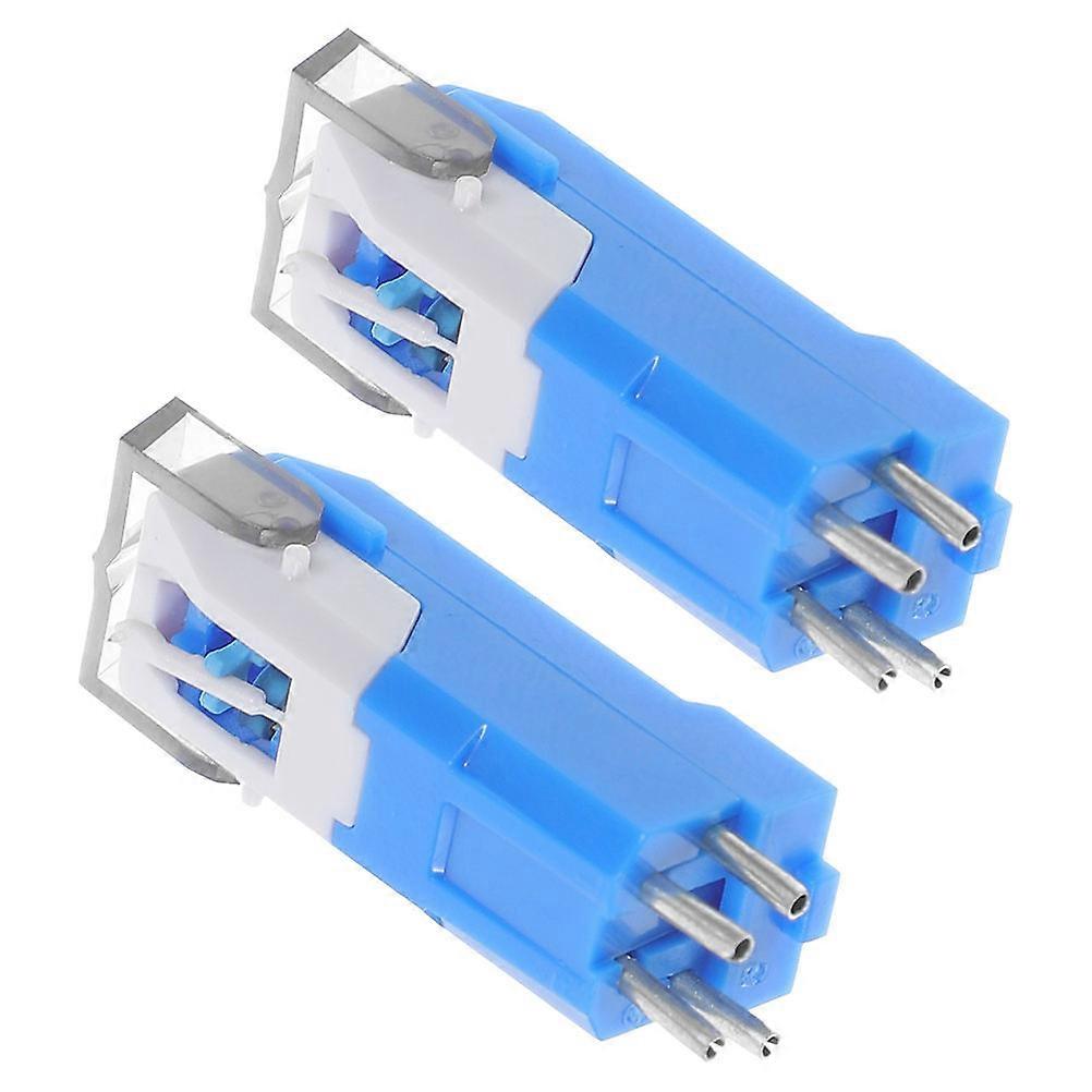 Turntable Phonograph Stylus Needles Fine Audio Output Sound Quality Enhancement .40X1.00X0.90CM 2Pcs