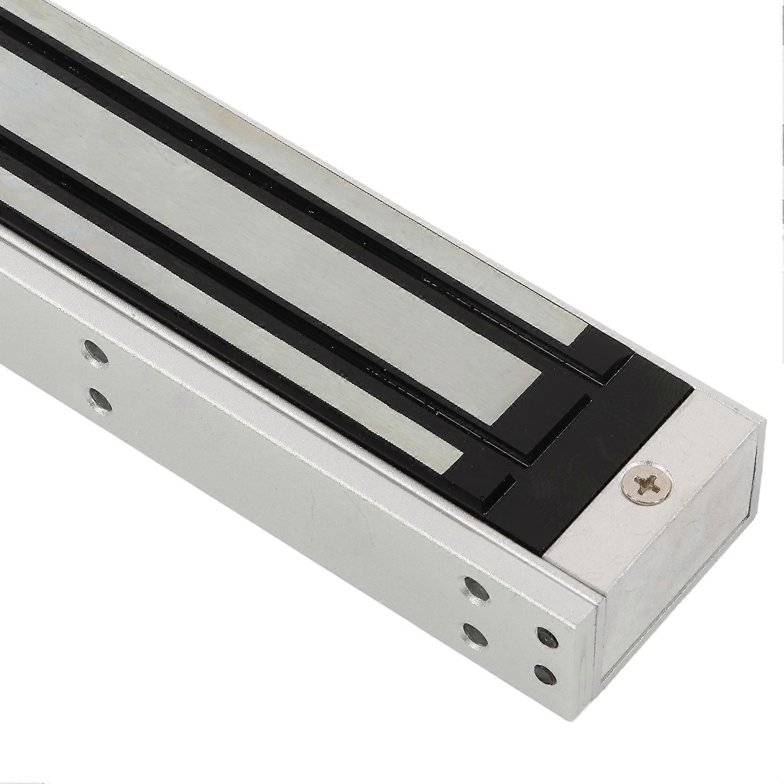 12V Double Door Electromagnetic Lock Aluminum Alloy Anodic Oxidation Holding Force 280KG for Access Control System