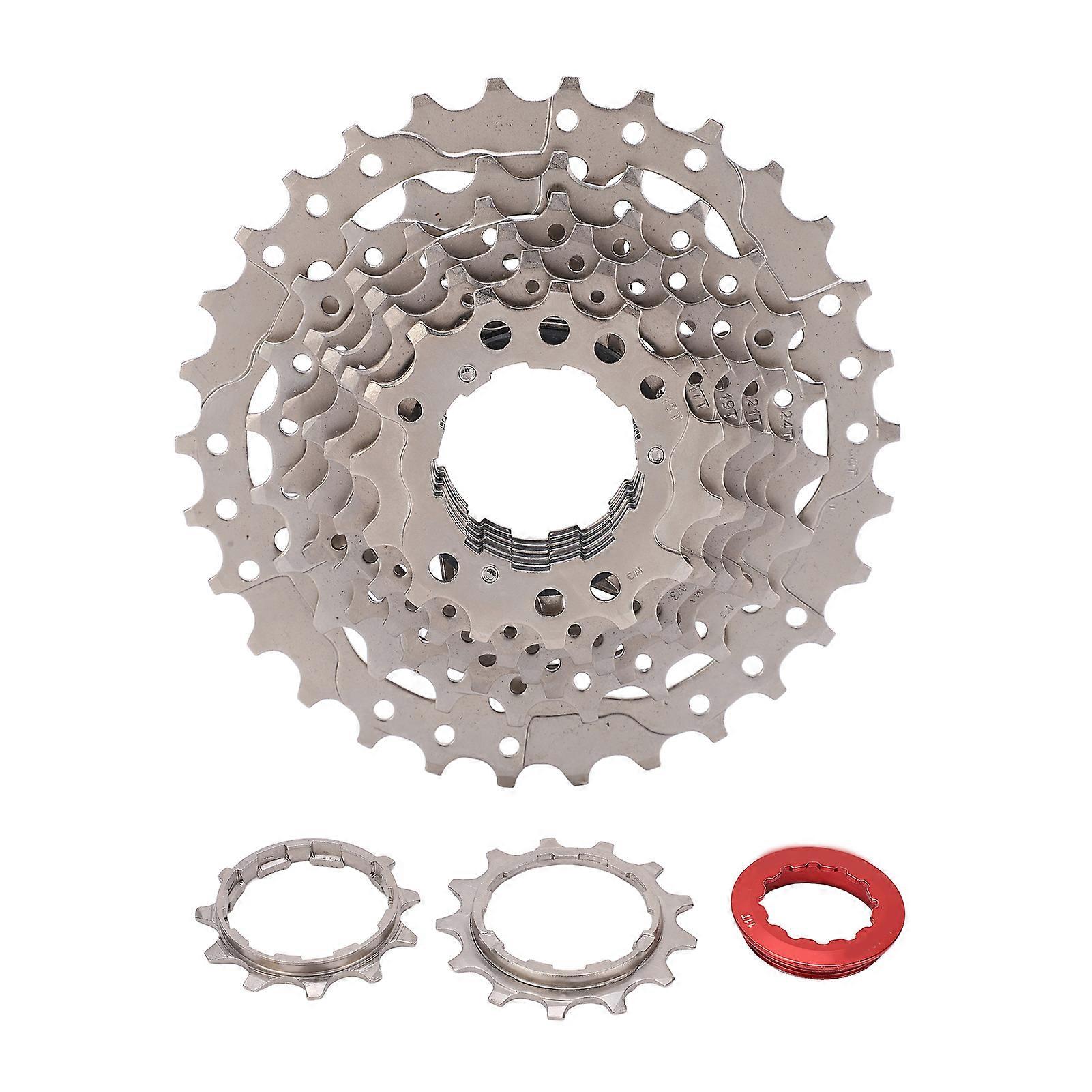 Bicycle Multiple Freewheel 8 Speed 11‑30T Cassette Sprocket Wheel Steel for Road Folding Bicycle