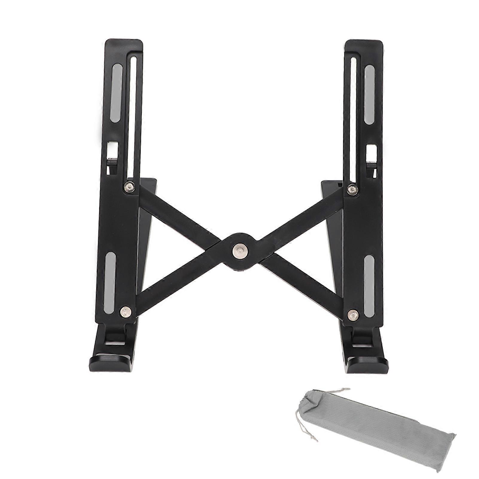 Holder Foldable Portable Adjustable Height Stand With Storage Bag for Home Office Laptop Tablet