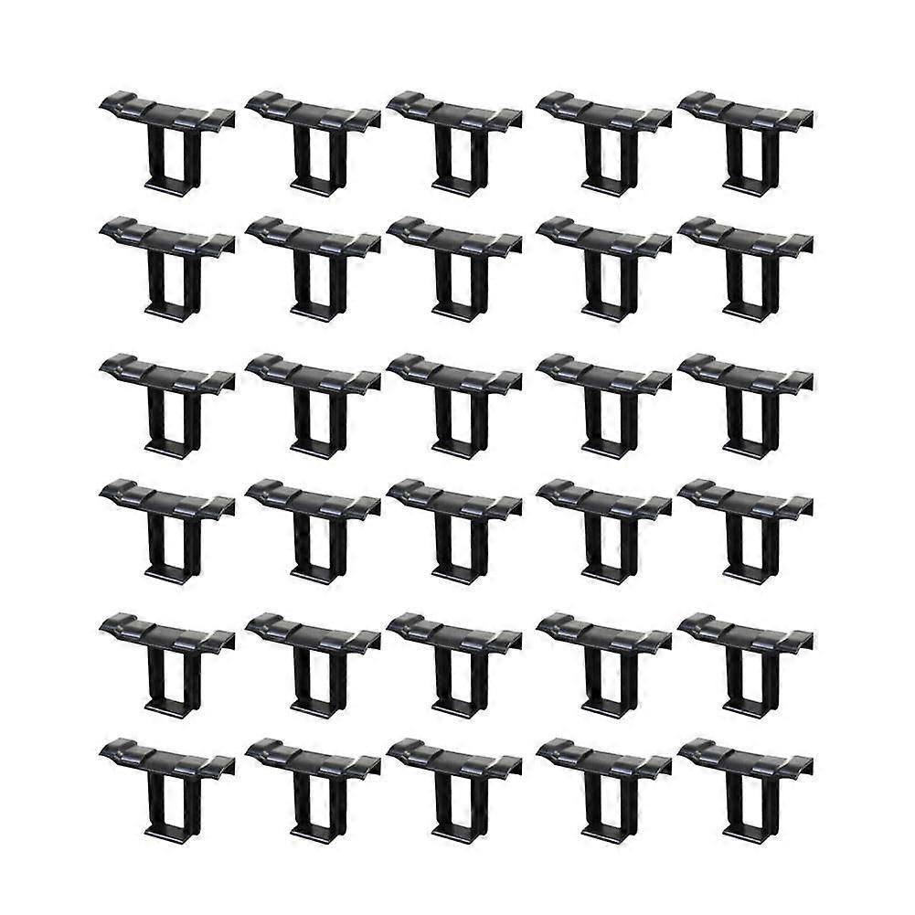 Solar Panel Drainage Clips 30 Pack, Solar Module Drainage Brackets for Roof Frames, Outdoor Solar Panel Accessories