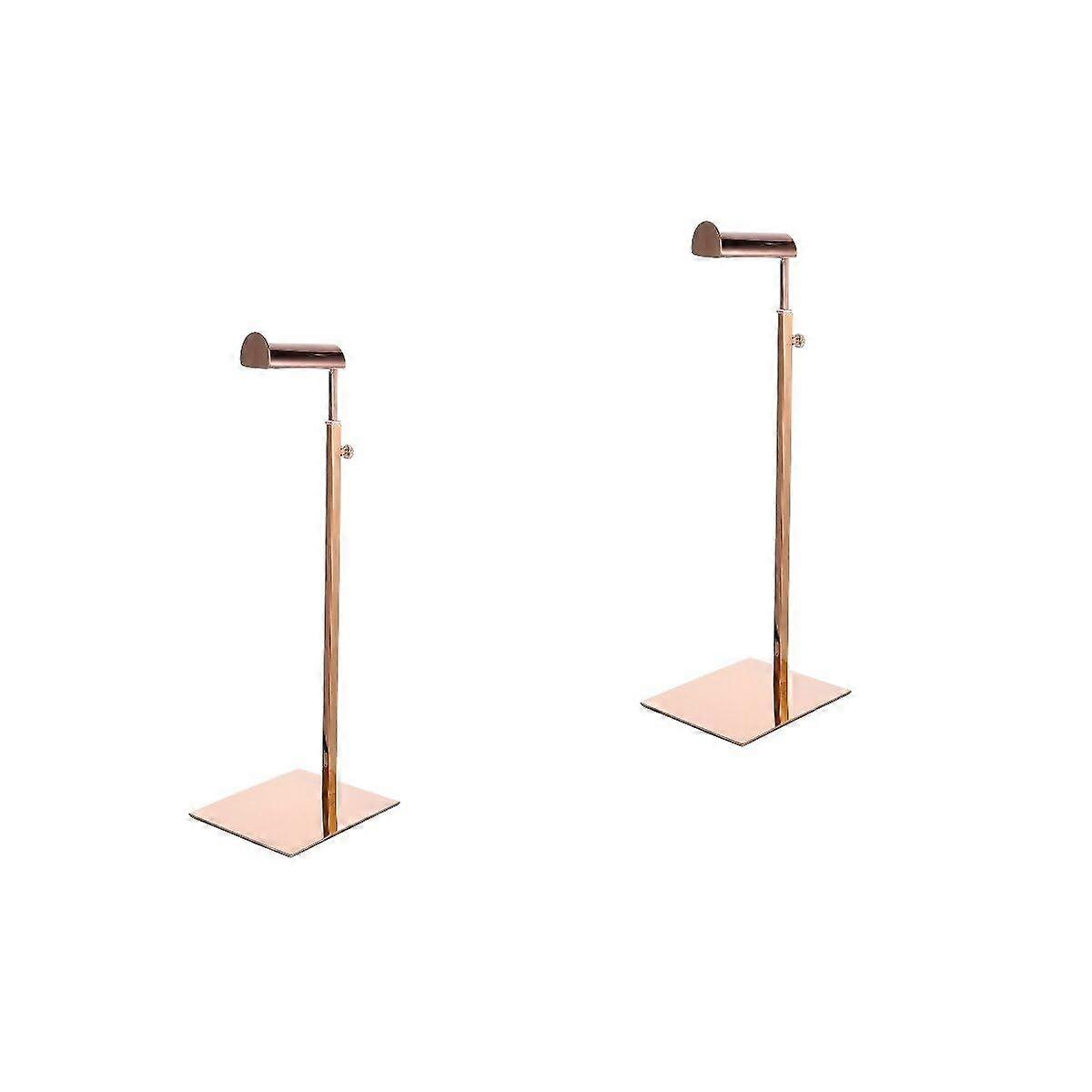 Hushuwan 2 Pieces Luggage Rack, Handbag Hook, Handbag Stand, Single Table Purse Stand