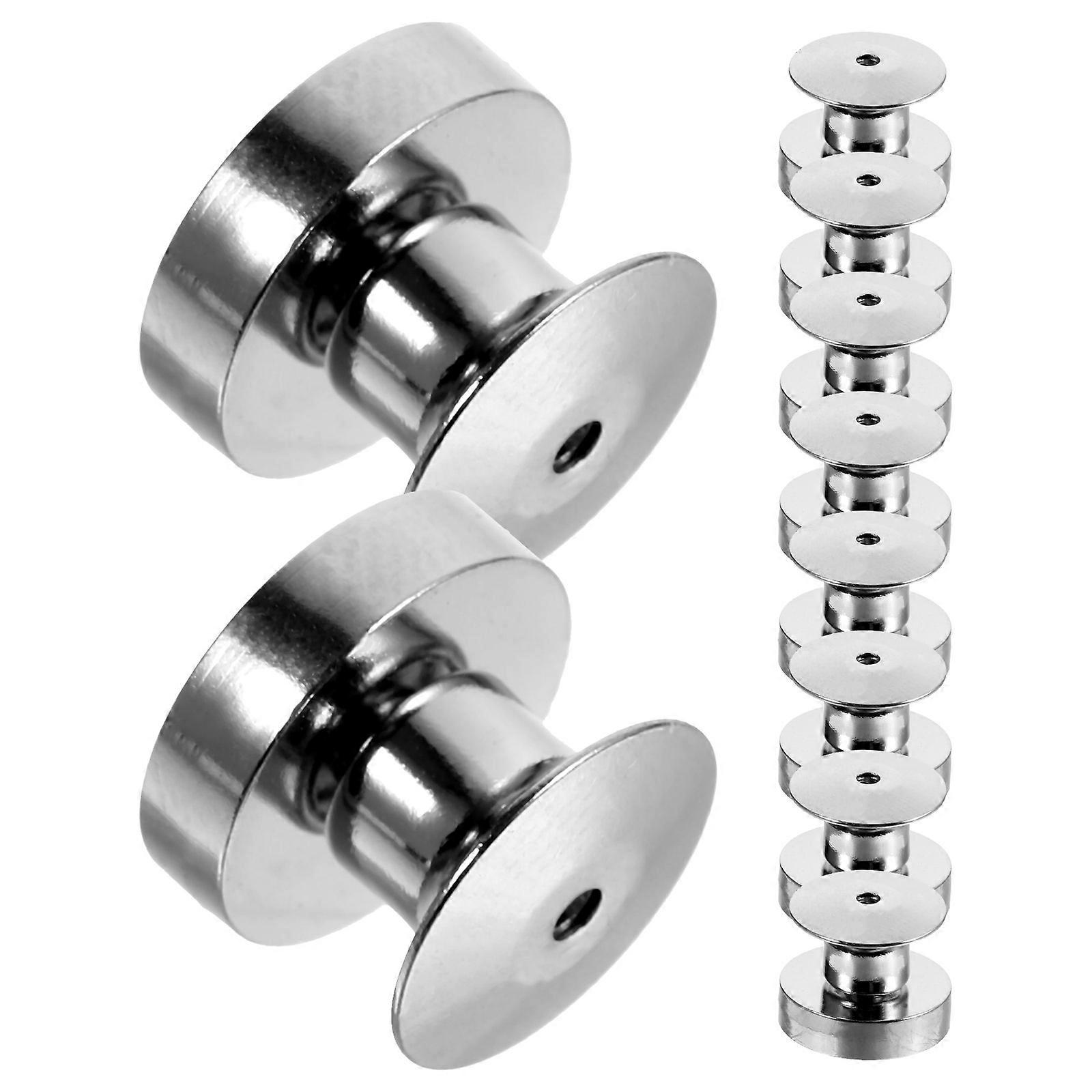 Refrigerator Magnet Buckle Badge Making Versatile Clasp Round Shape 1.10X1.00X0.80CM 15Pcs