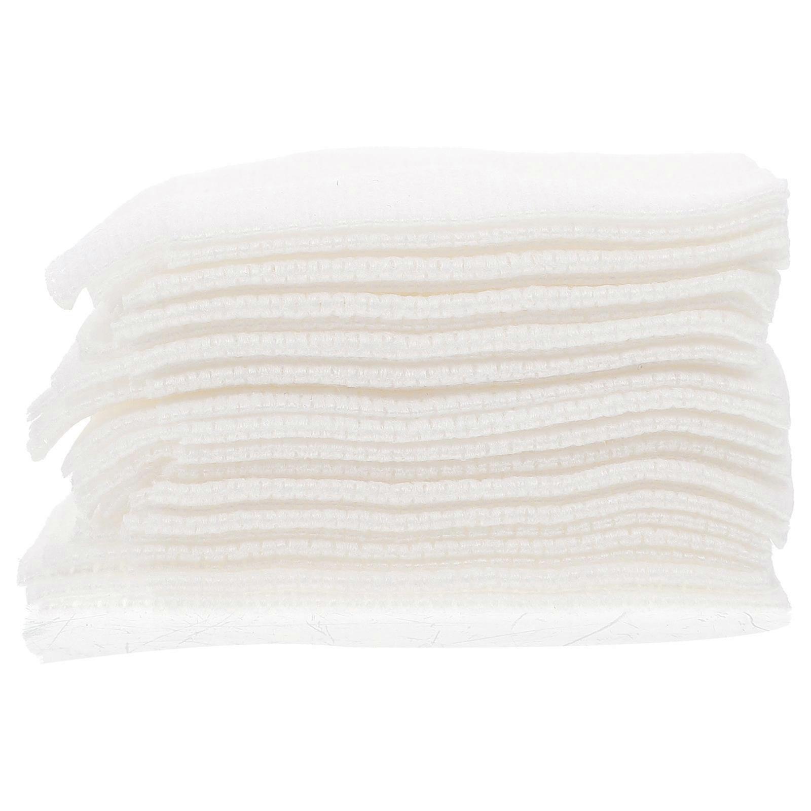Minces Tampons De Maquillage Pour Le Visage Démaquillant Pour Femme 4.3×3.9×3.1in 8Pcs