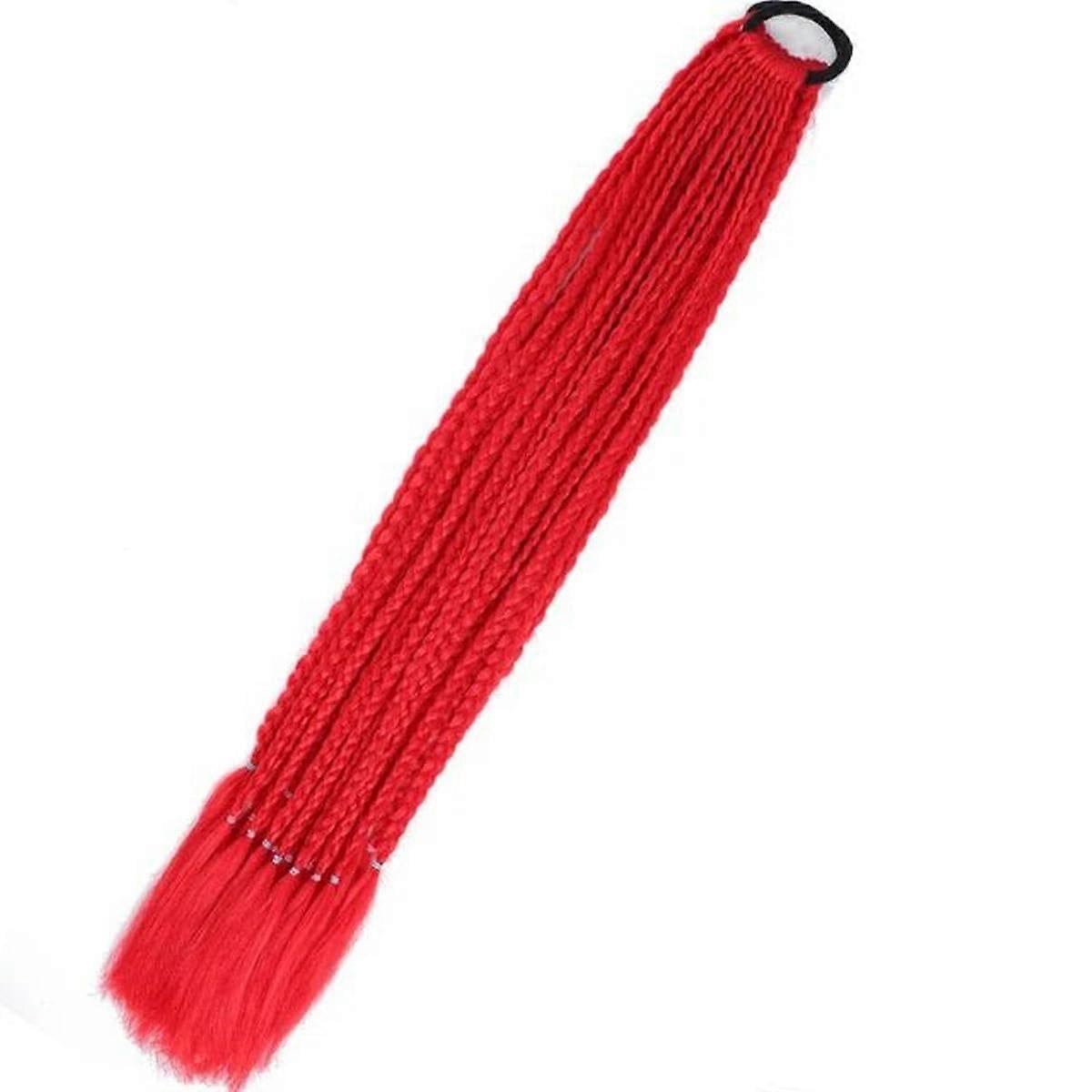 Treccia colorata capelli sintetici coda di cavallo corda cravatta colore parrucca per bambini styling accessori per bambini Q37A35CHINA