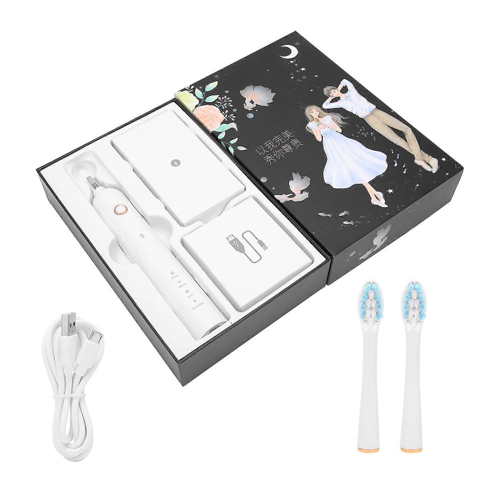 Rechargeable Electric Toothbrush IPX7 Waterproof Teeth Cleaning Toothbrush for Adult