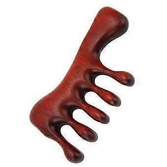 Wooden Scalp Massage Comb Stress Relief Anti Static Smoothing Wood Wooden Wide Tooth Hair Comb for Head Neck Back