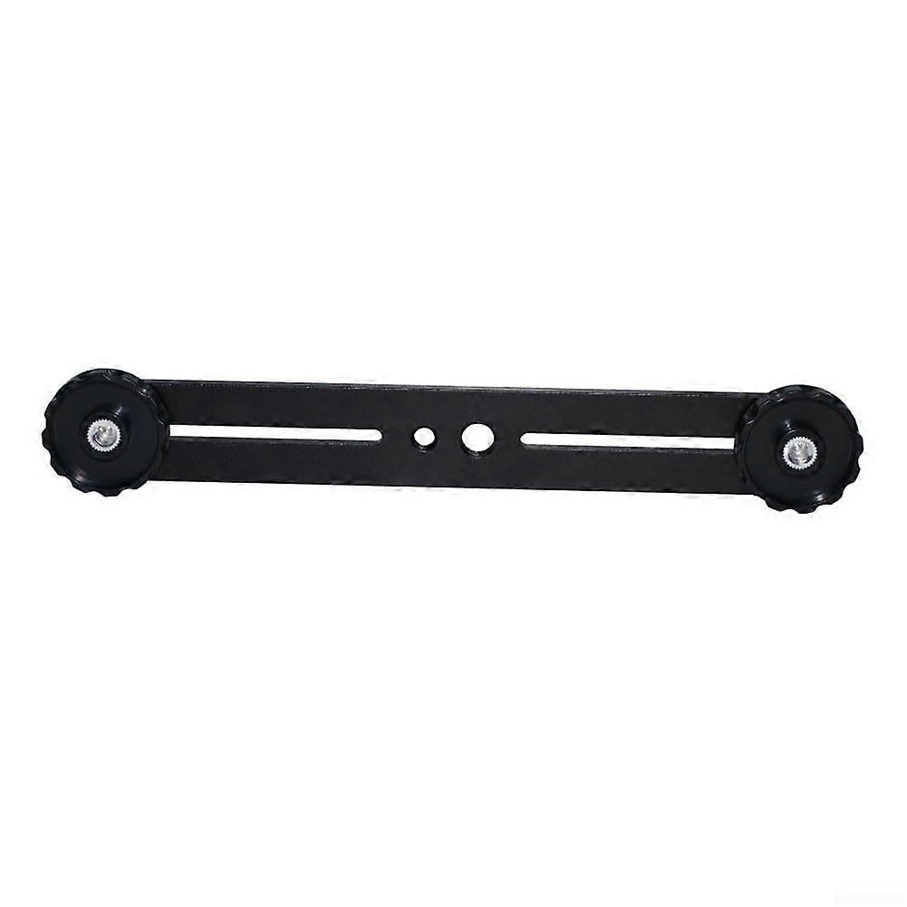 User-Friendly Dual Camera Mount with Adjustable Extension, Compatible with DSLR and Mirrorless Cameras, Sturdy Design