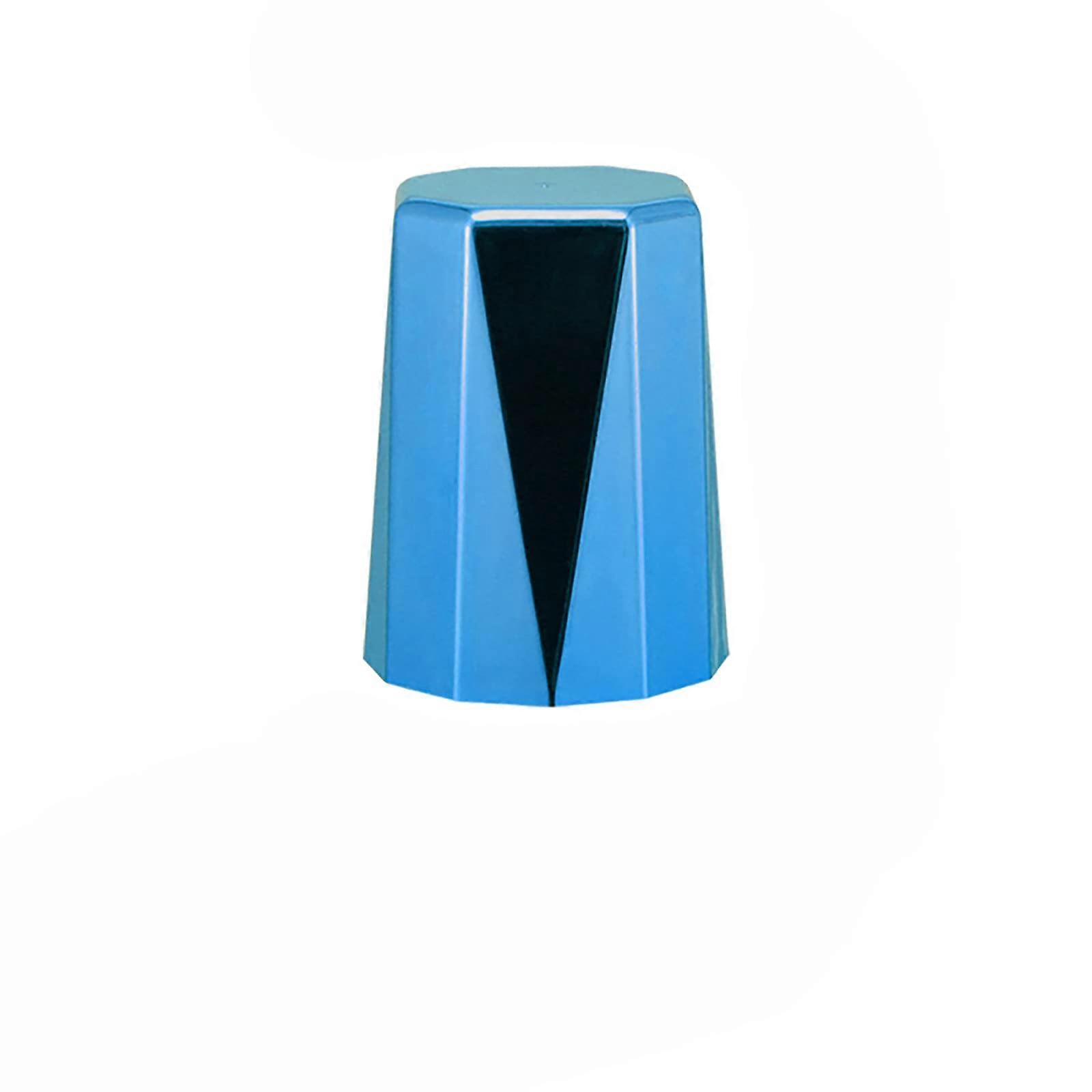 Dice Cup for Dice Games, Plastic Diamond Bar Design, Blue Color, Perfect for Liar's Dice and Other Games