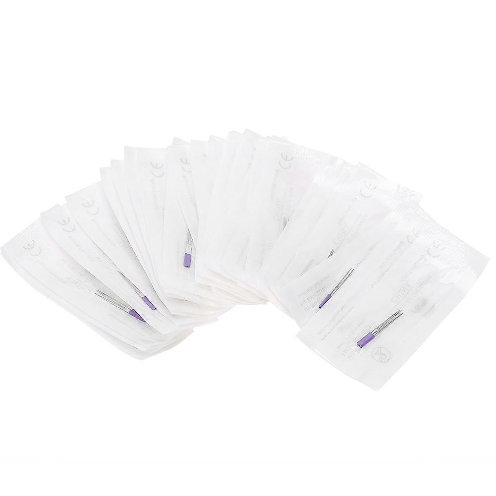 30pcs Manual Tattoo Needle Makeup Microblading Eyebrow 3 x 3RL Tattoo Needle Accessories