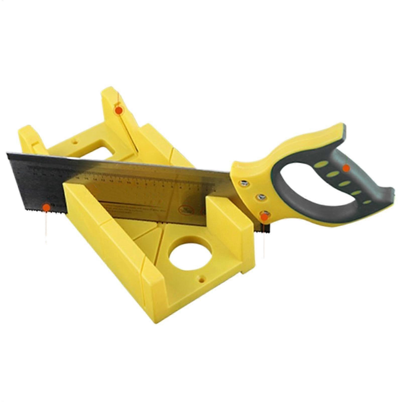 Miter Hand Saw, Mitre Box Saw Angle Cutter Tool Efficient Hand Wood Saw Wood Cutting Saw, Angle Saw Comfortable Handle.