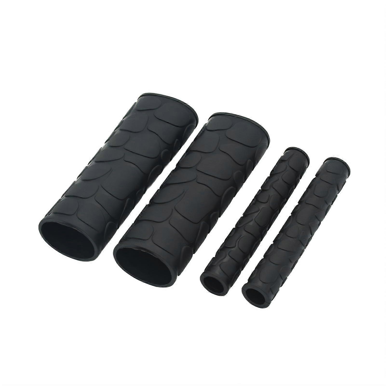 Ergonomic grips, easy to install, antislip, 4piece set for mountain bikes and scooters.