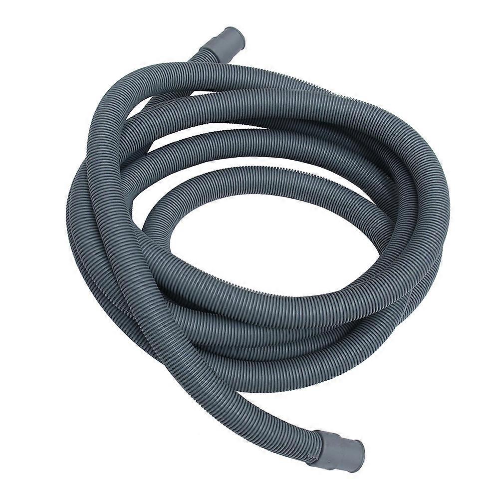 Washing Machine Drain Hose with High Pressure Resistance Flexible PVC Grey for Home Use 20mm Diameter