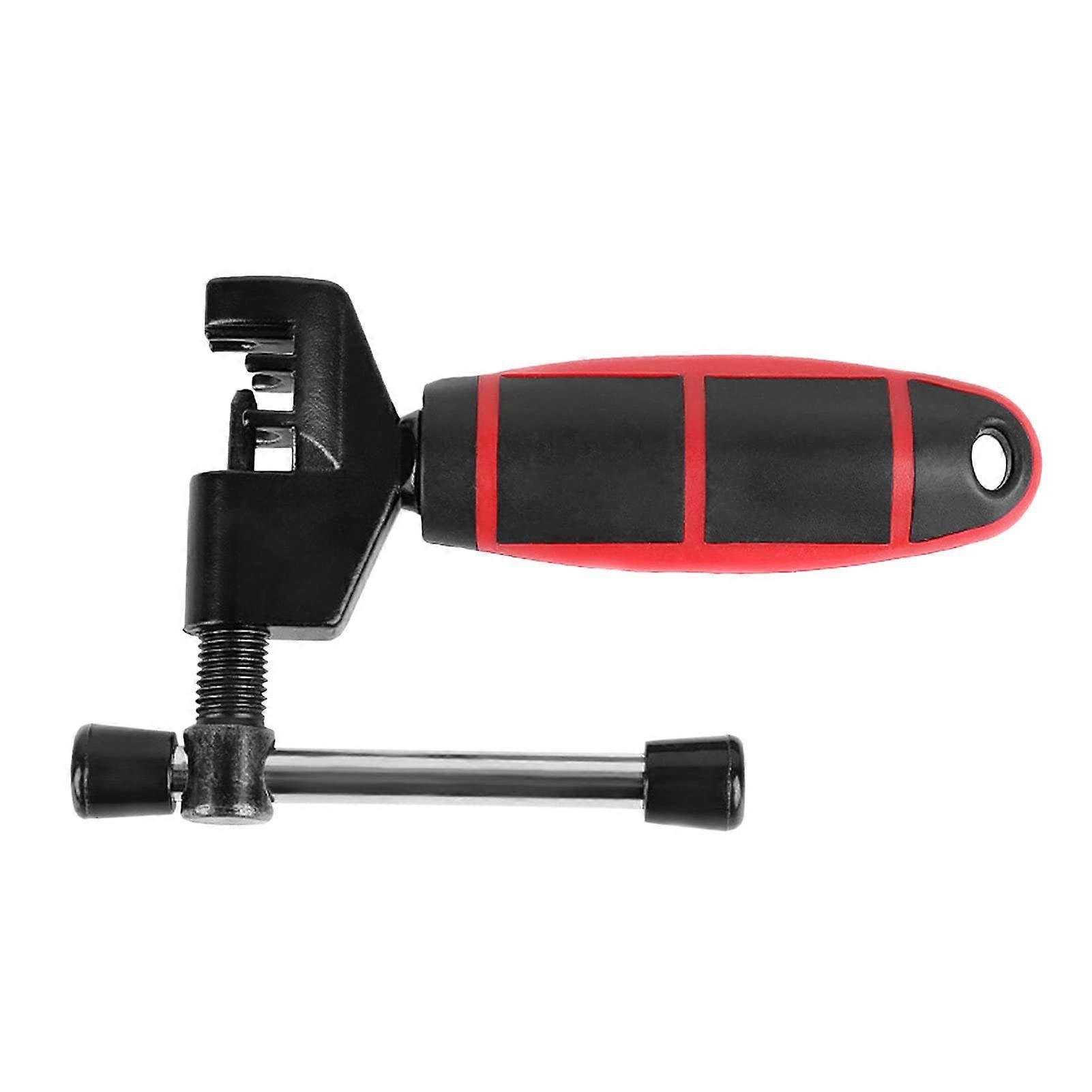 Bicycle Chain Removal Tool Mountain Bike Chain Cutter with Red Handle for 8/9/10 Speed