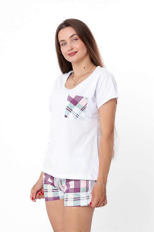 Comfortable Women’s PJs – Loose T-Shirt & Shorts Combo, Summer,  HC 8072-002