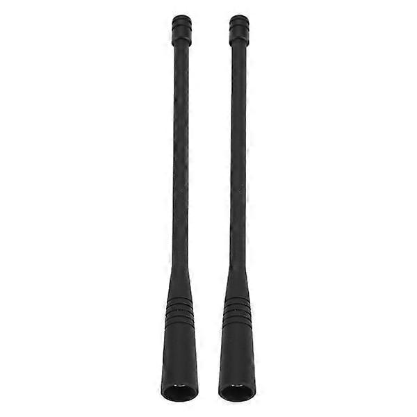 2 pcs Portable UHF Handheld Walkie Talkie Two-Way Radio Antennas for Yaesu/Vertex
