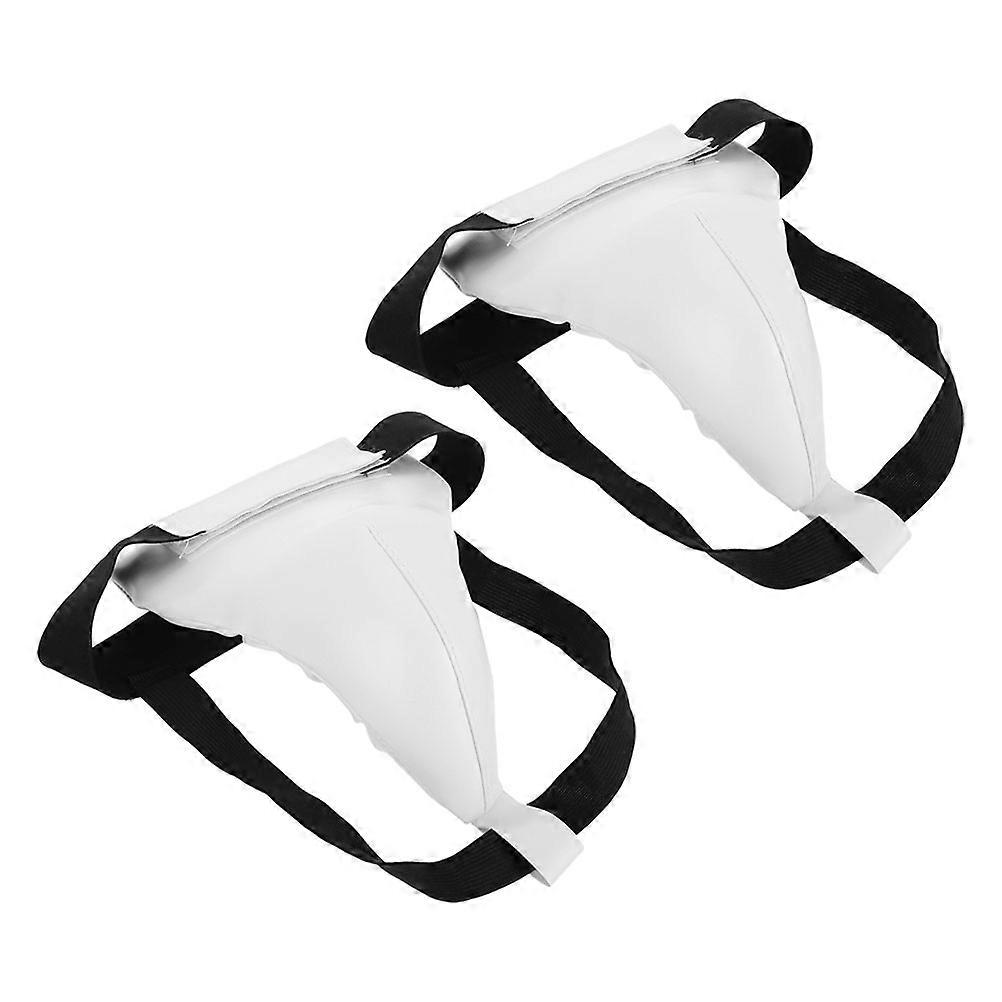 Protecteur d’aine d’absorption d’impact pour la boxe et MMA Garde d’entrejambe flexible pour hommes 24.00X19.50X12.00CM Secure Fit 2Pcs