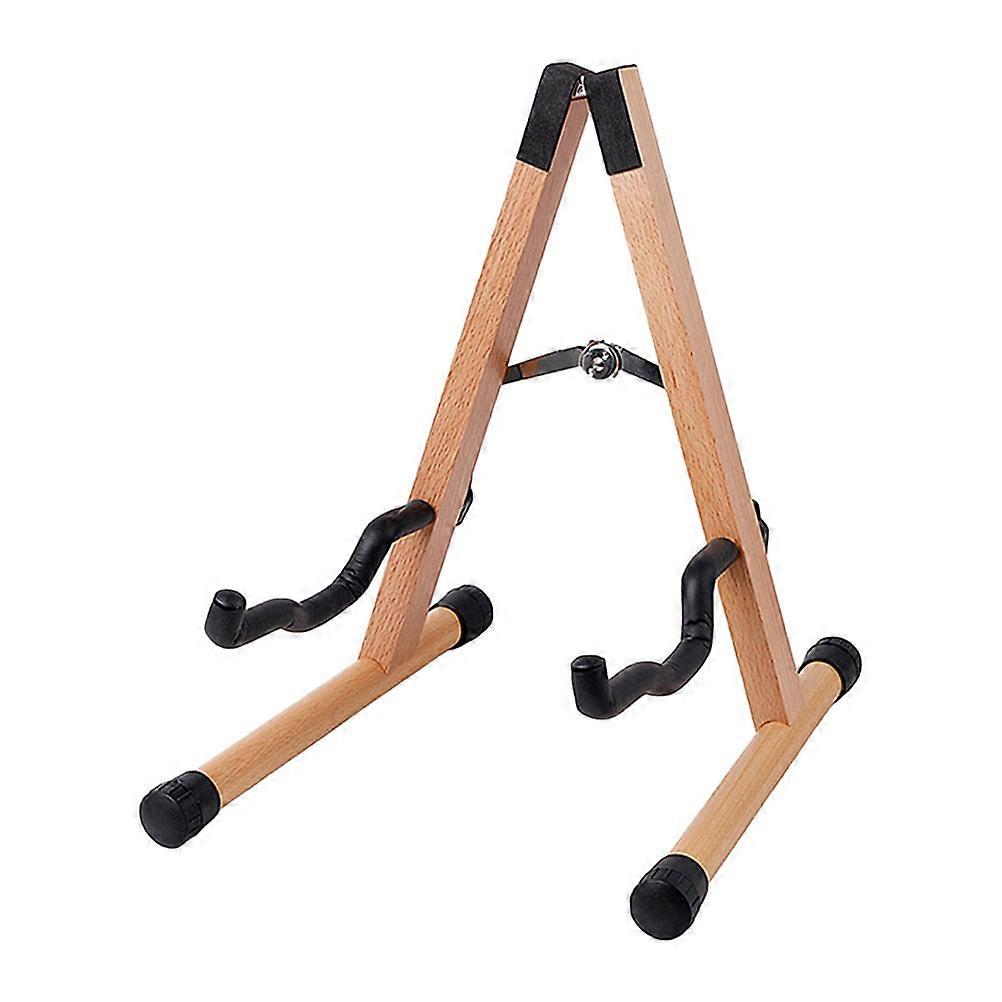 Portable Guitar Stand Foldable Wooden Instrument Bracket For Home Use 36X31CM Specifications 1 Set