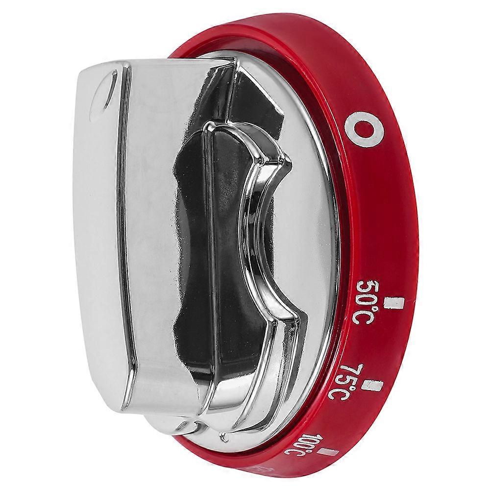 Universal Oven Knob Replacement for Temperature Control Red Plastic Fits Gas Stove and Microwave 1