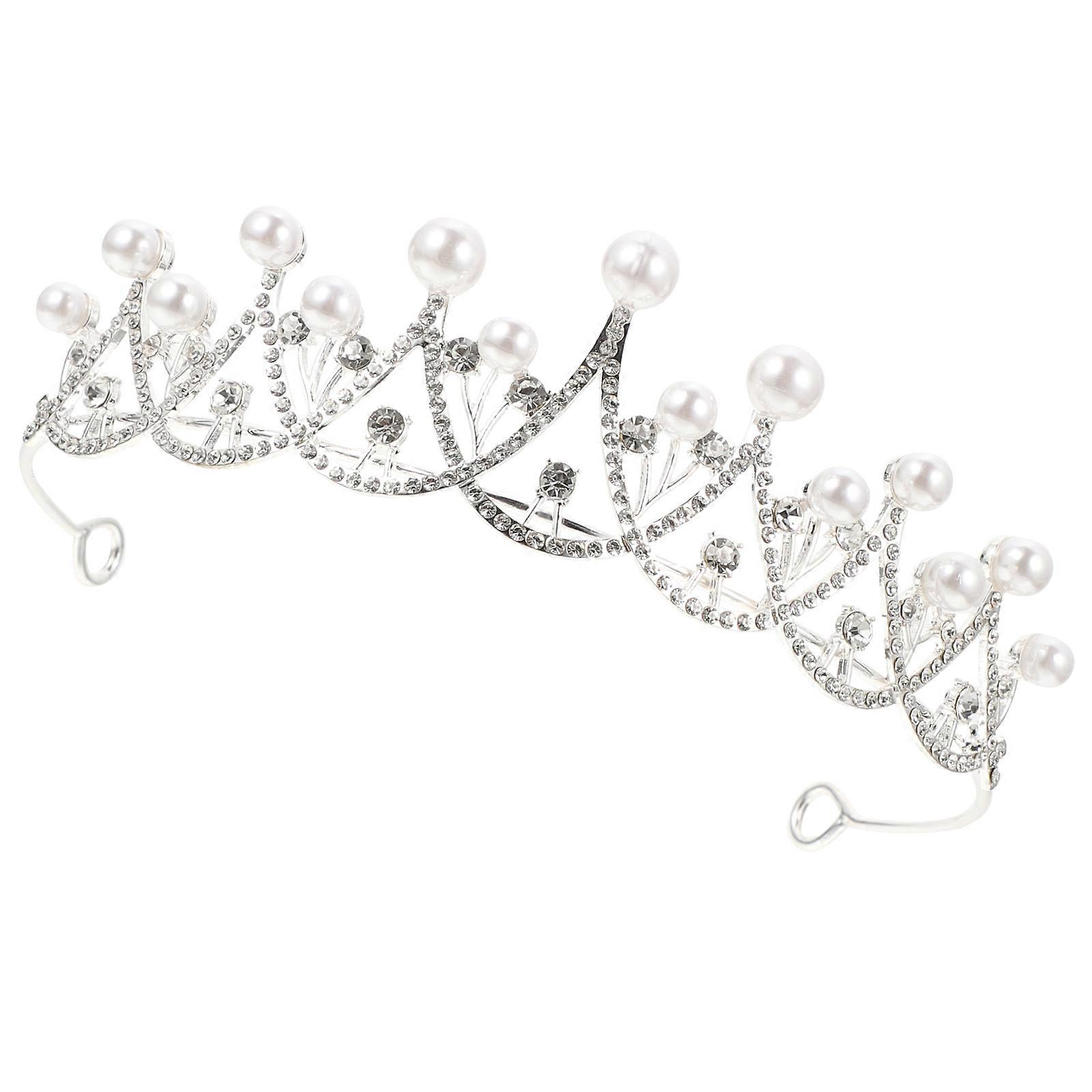 Pearl Headband for Decoration Multi Color Alloy Material Lightweight and Comfortable for Party Decor
