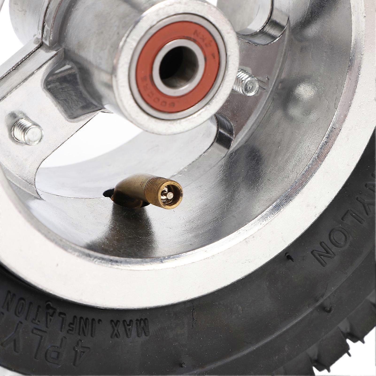 4 Inch Tire with Rim 4.10‑4 6PR Increased Grip High Stability Replacement Tire Wheel for DIY Go Kart Mini Off Road Vehicle Mini Motorcycle