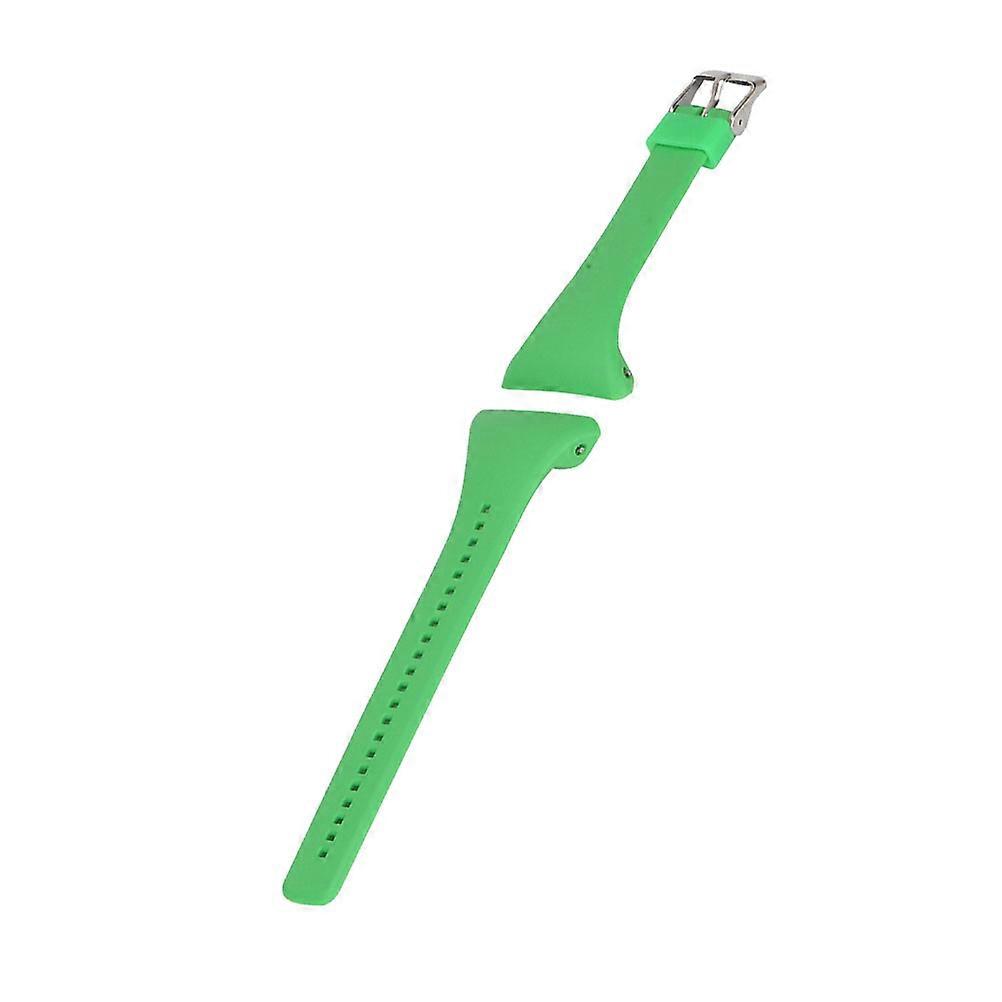 Fashion Watchstrap Plastic Watch Band Strap Replacement Quick Release Wristband Bracelet Strap Compatible for POLAR FT4/FT7(Green)
