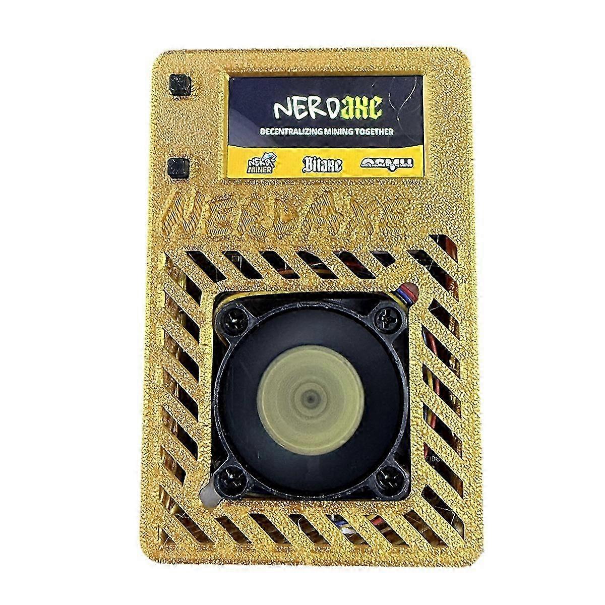 NerdAxe Micro-Miner with Display 500Gh/S S19XP BM1366 ASIC Bitcoin Lottery Mining EU Plug