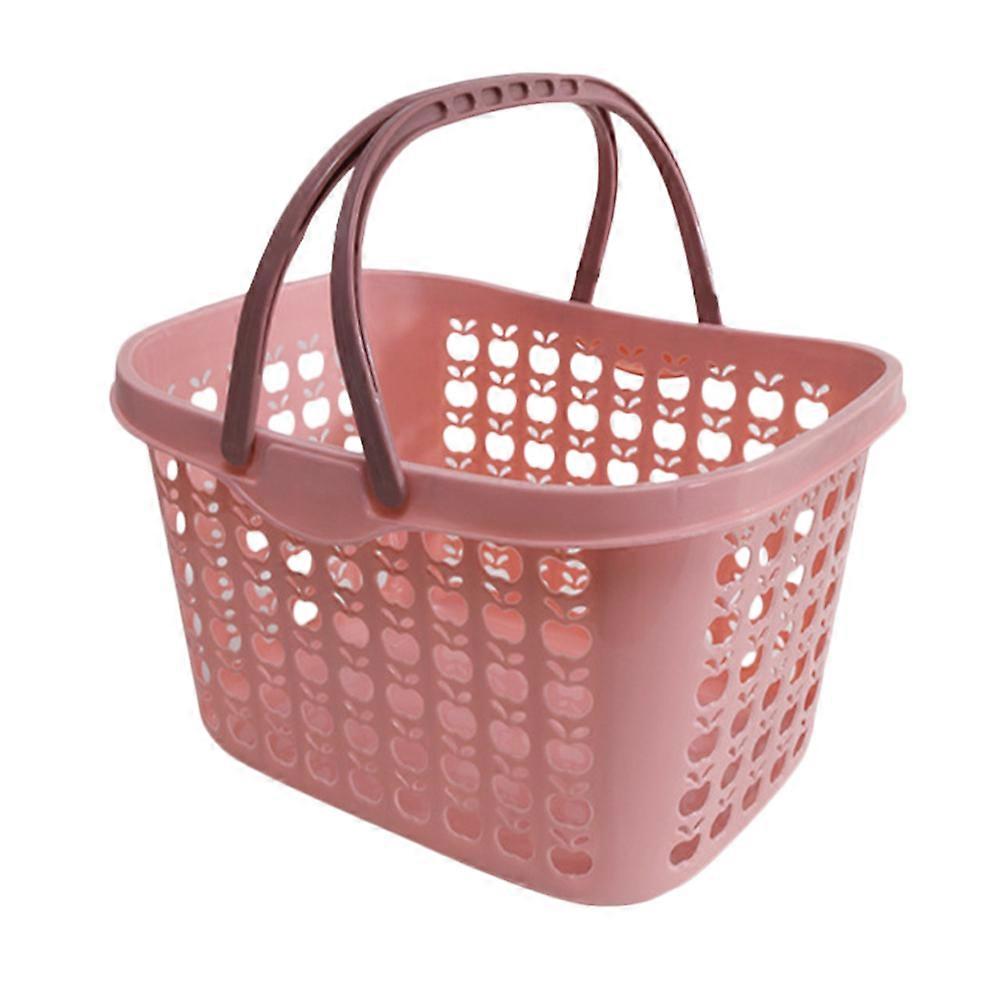 Plastic Shopping Basket for Home Storage with Practical Function