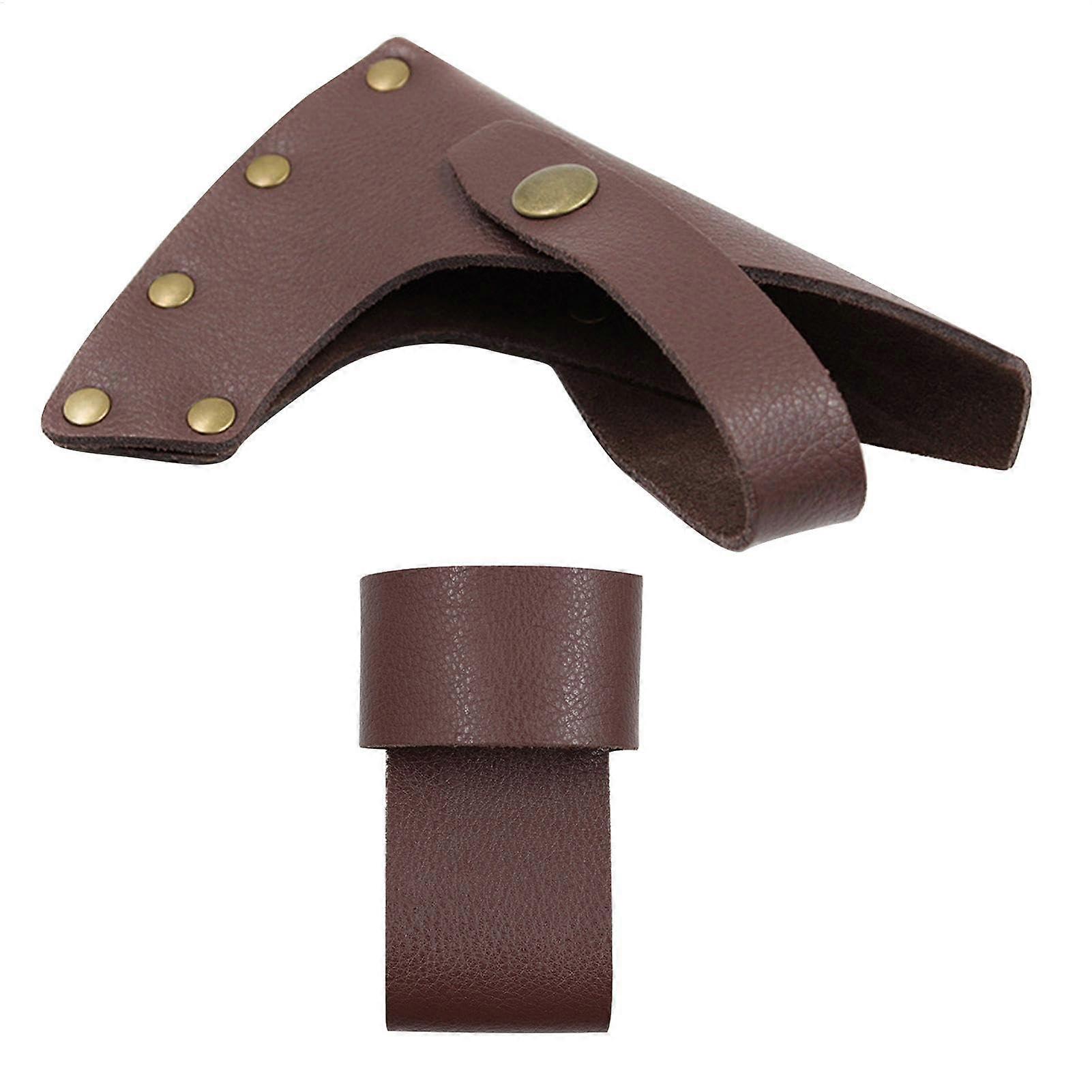 Axe Sheath Leather Axe Holster for Chopping Durable Handmade Outdoor Tools
