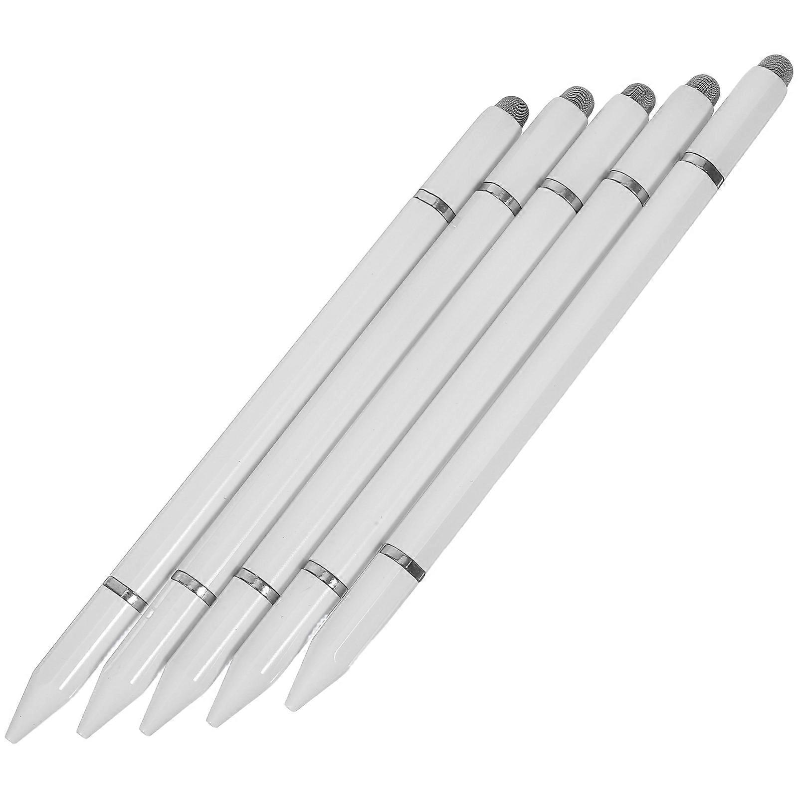 Touchscreen Stylus Magnetic Stylus Pen for Writing Drawing 5Pcs White