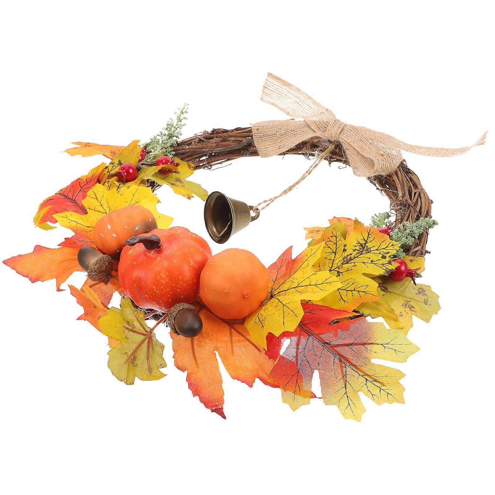 Door Hanging Wreath, Beautiful Fall Home Decor, Craftsmanship