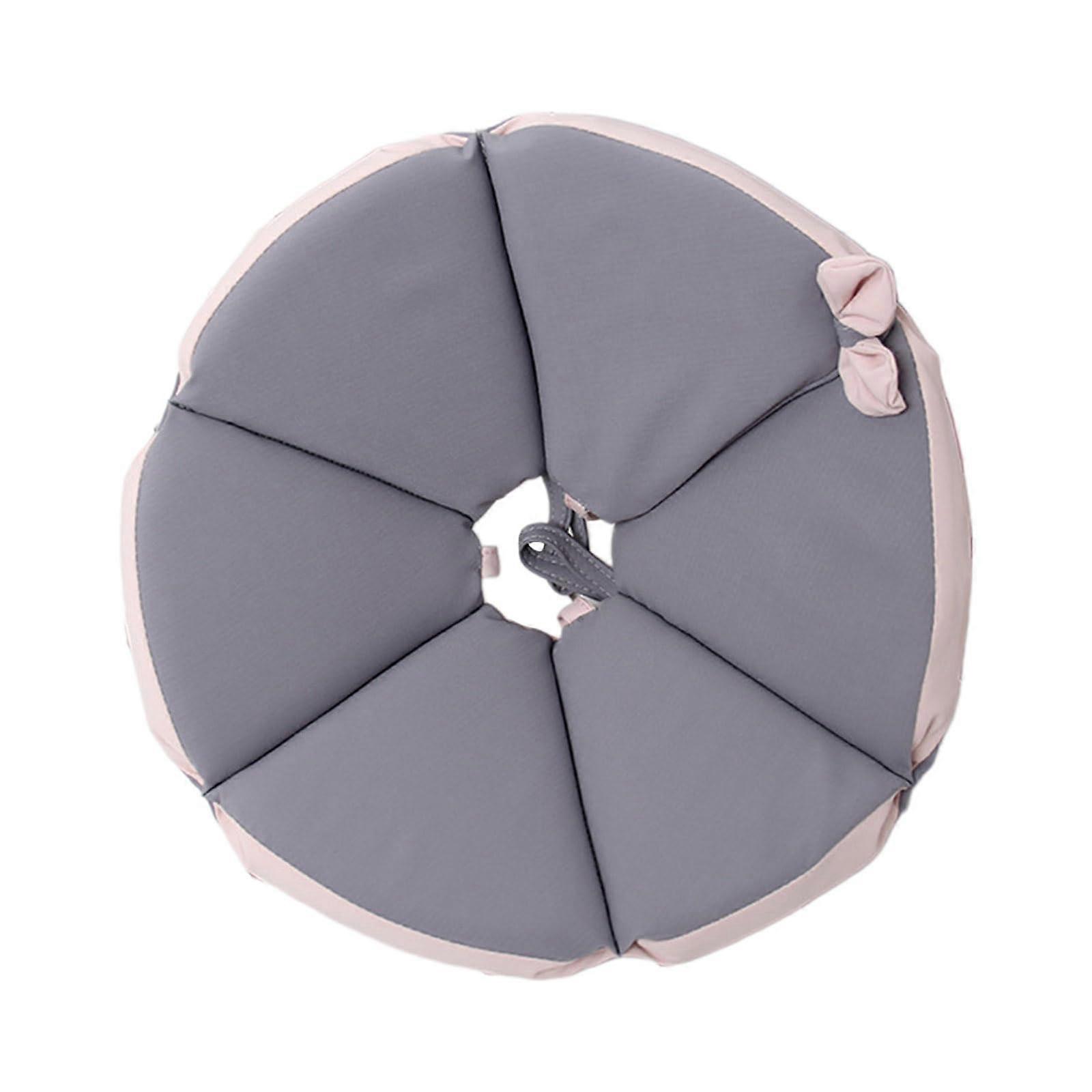 Large Dog Recovery Collar Multiple Size Cone Cats Head Leg Wound Recovery Cone Sticker GrayM
