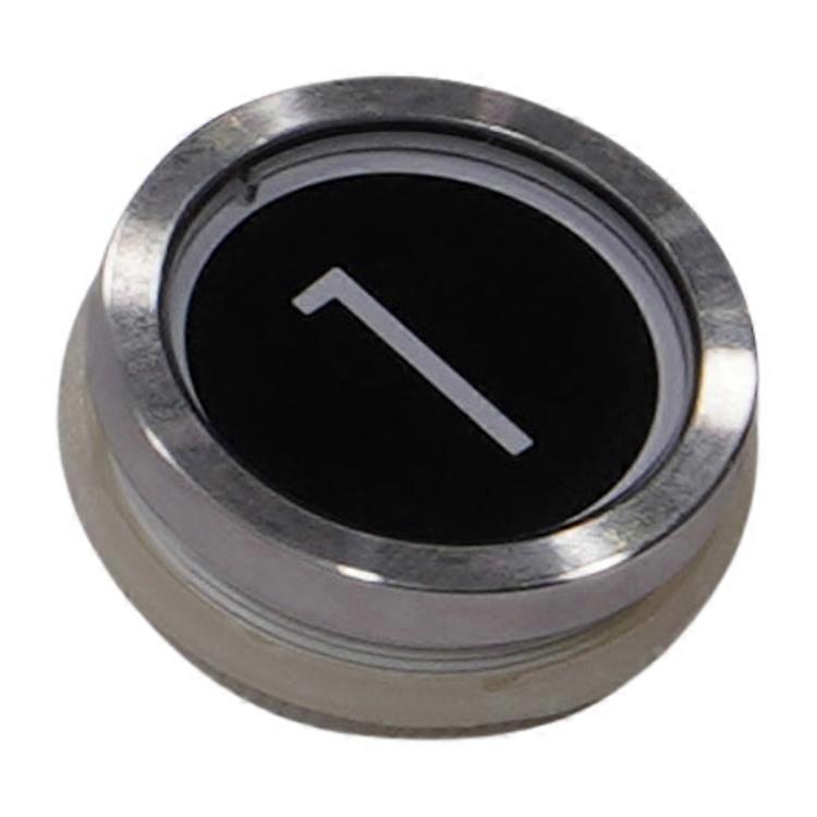 Kone Button 1 White Flush Cop Panel Km51172230g001h001