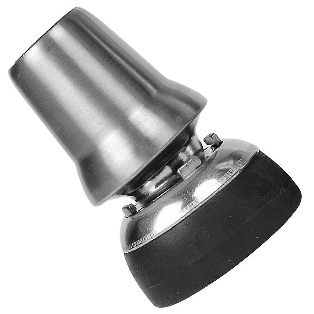 Skid Resistant Walking Pole Tips Replacement for Hiking Sticks – Non Slip Cane Foot Covers with Stainless Steel and Rubber for Wet Surfaces –