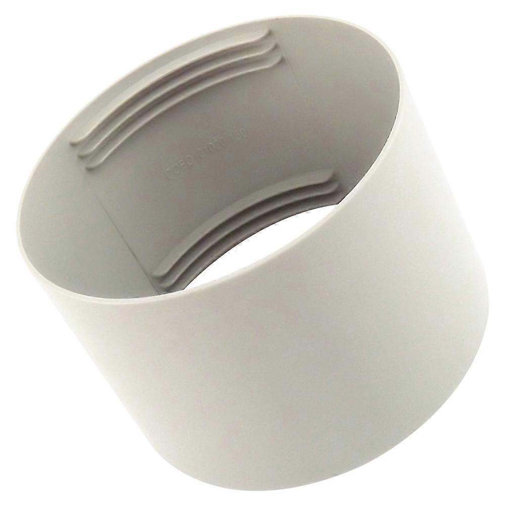Air Conditioner Hose Coupler Replacement Connector For Portable Units With 150Mm Diameter Light Grey Finish 1Set