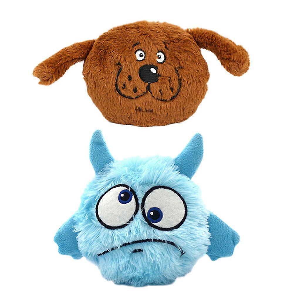 Electric Dog Toy Ball With Vocal Vibration For Playtime And Exercise Designed For Small And Medium Sized Dogs 2Pack